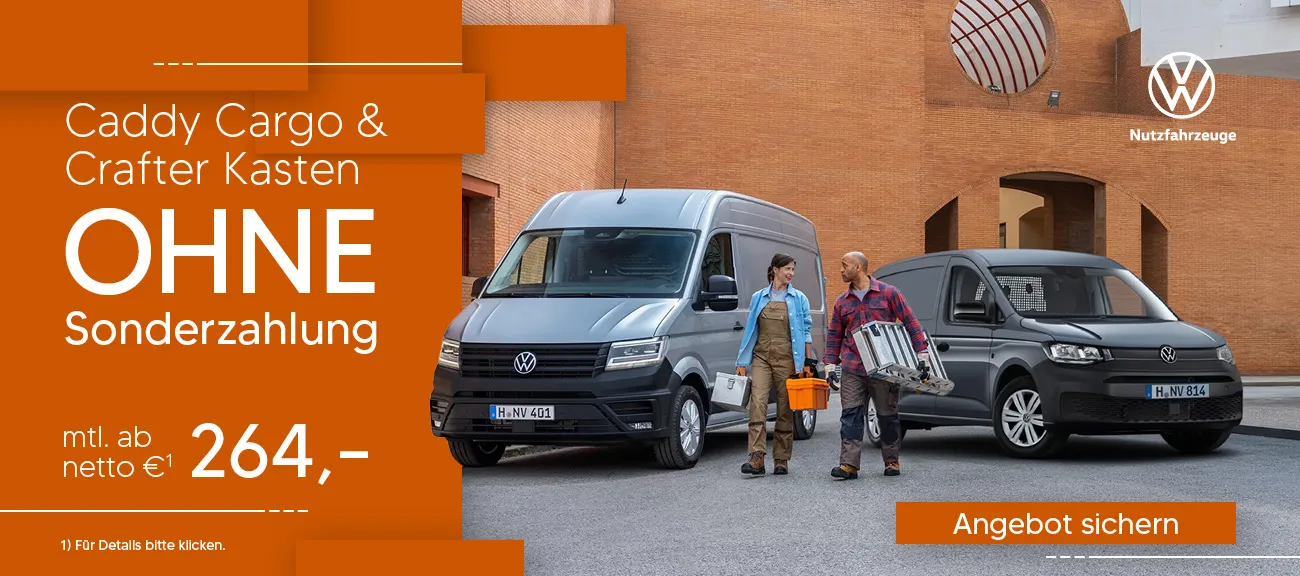 VW Caddy Cargo Crafter Gewerbe